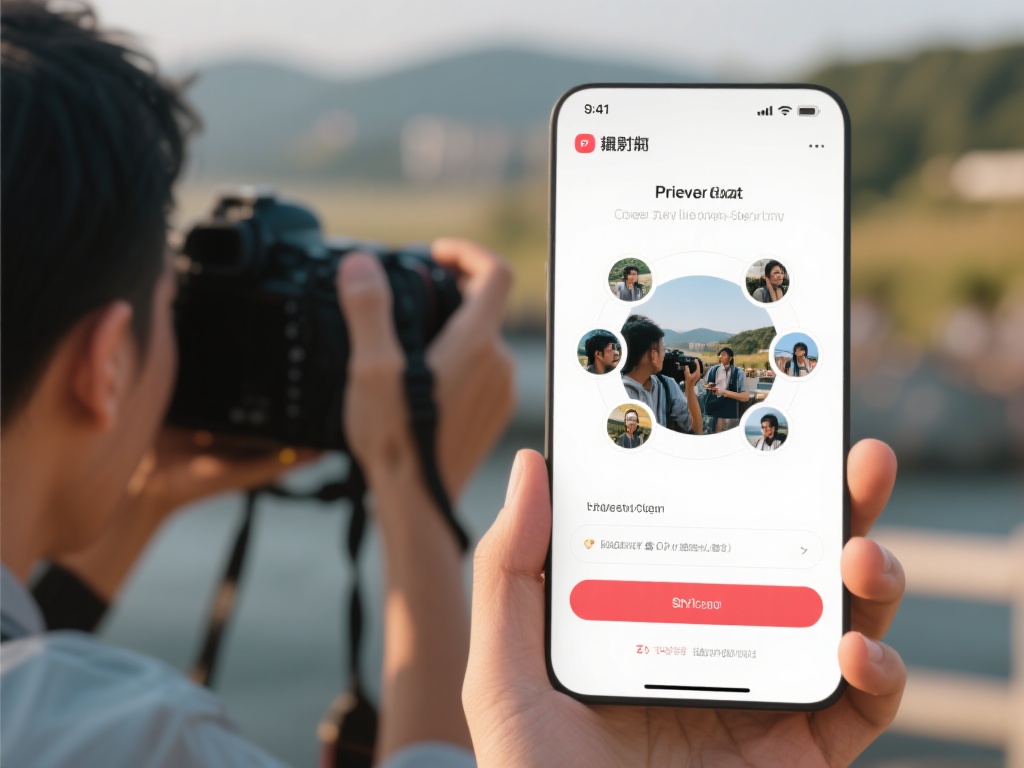 举个例子：摄影爱好者可以在该平台创建私密